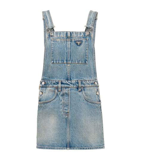 prada dungaree dress|Browse our selection of Prada mini dresses .